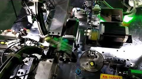 WM 1948CATS  EE core assembly taping and testing machine