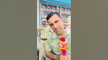 J&K Police encroachment ki suraksha mei tainaat! 24x7 duty #jammukashmir #antiencroachment #news