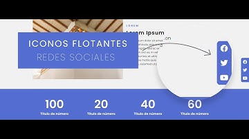 Elementor Caja de iconos flotantes /fijos | Tutorial de Wordpress | Tutorial de Elementor