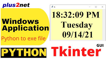 Developing executable desktop applications by using PyInstaller in Tkinter Python library