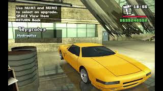 MODIFYING INFERNUS GTA SAN ANDREAS GAMEPLAY