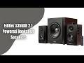 Edifier S355DB 2.1 Powered Bookshelf Speakers Review | 150W Hi-Res 2.1 Speaker System with LDAC!
