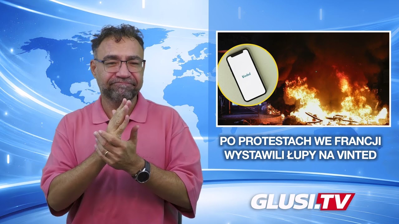 Po protestach we Francji wystawili łupy na Vinted