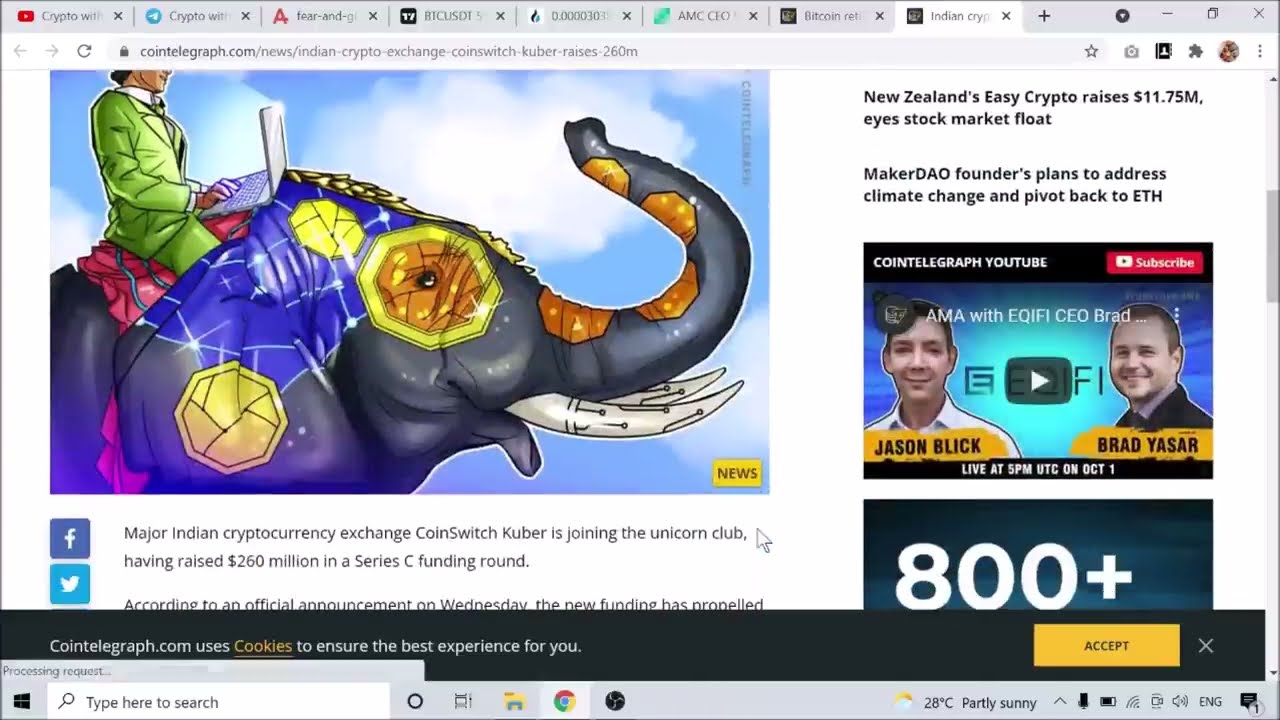 Today s Crypto News BTC Again 1T Asset CoinSwitch Kuber Raises 