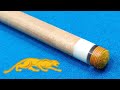 Installing a predator victory tip with a clear pad on a pool cue