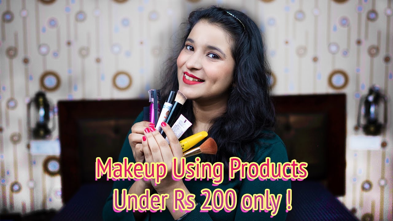 Makeup Products Under Rs 200 | Beginners Makeup kit | Affordable Makeup Brands