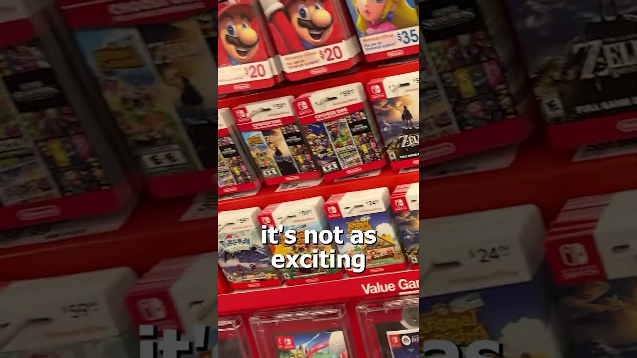 Nintendo Section At Target Doesn T Hit The Same Switch 3ds Games