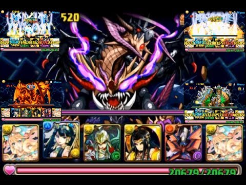 可愛い画像 パズドラ「伝説龍ラッシュ！　五龍連牙　地獄級」麒麟PTでノーコン攻略