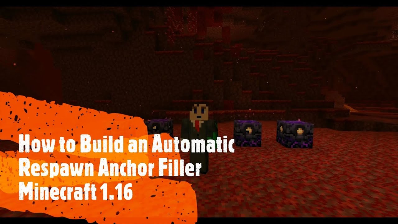 How to Build an Automatic Respawn Anchor Filler Simple & Easy to