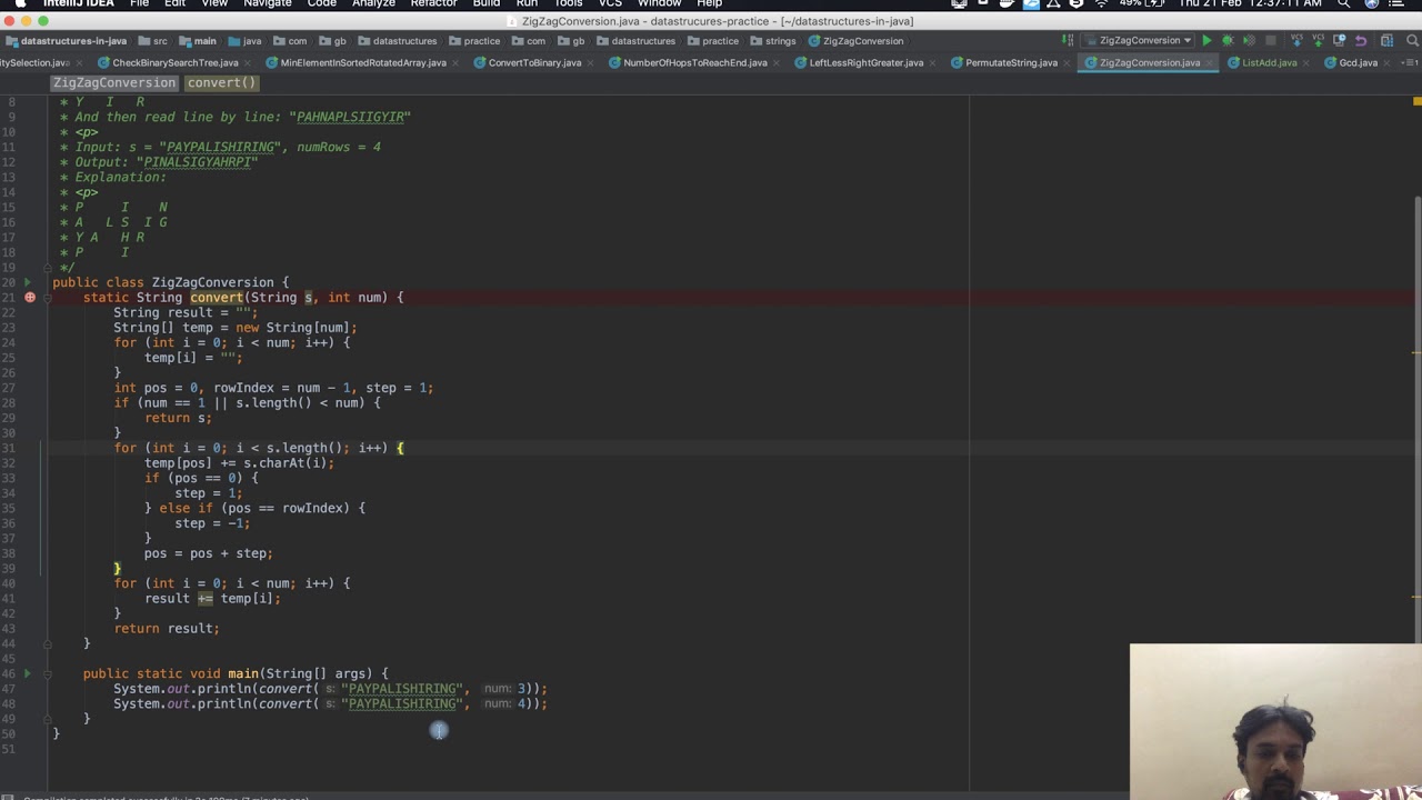 Leet code Zing Zag Traversal - YouTube