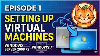 Setting up Server Windows Server 2008 R2 and Client Windows 7 virtual machines