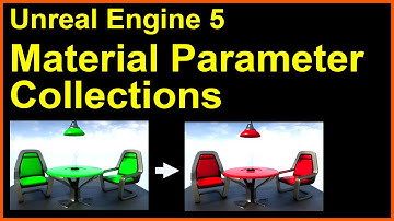 Change Multiple Materials with a Single Parameter in Sequencer using an MPC #UE5