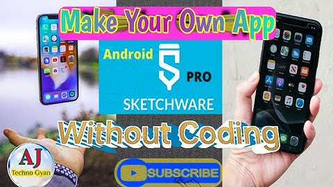 Android App Development || Make an App with your Smartphone || Sketchware Tutorial
