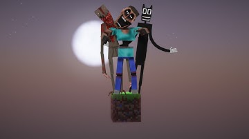 Minecraft One Block, but it