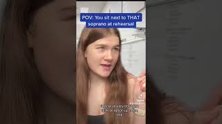 POV: You sit next to THAT soprano at rehearsal
Hi, I’m Hope and I make MT Content on YouTube and TikTok.
Follow Me On YT:
@HopeWilson1
@hopewilson2
Follow Me On TikTok:
@hopewilson45 POV: You sit next to THAT soprano at rehearsal