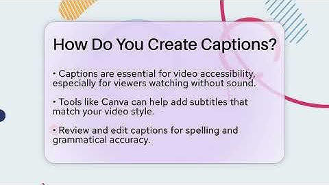 How Do You Create Captions? - Everyday-Networking