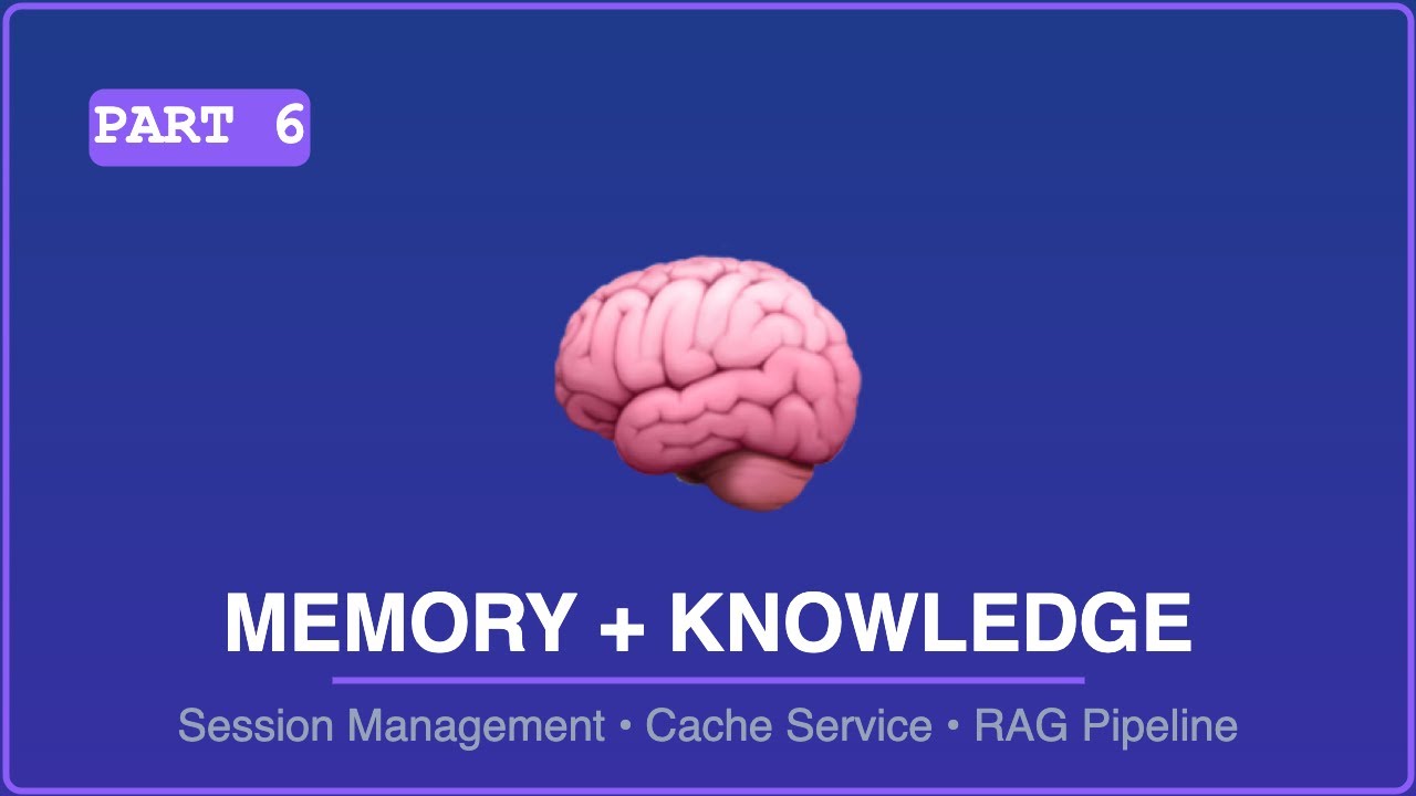 Building the Memory: Session Management, Intelligent Caching & Complete ...