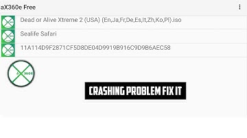 aX360e Free Emulator | Crashing Problem Fix It 