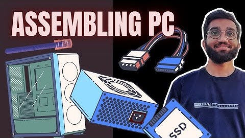 Hardware Assembling Explained. Feat @Aswin_Varrier