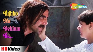 तुझको ना देखूं तो Tujhko Na Dekhun To (HD) | Jaanwar (1999) | Akshay Kumar Hit Songs