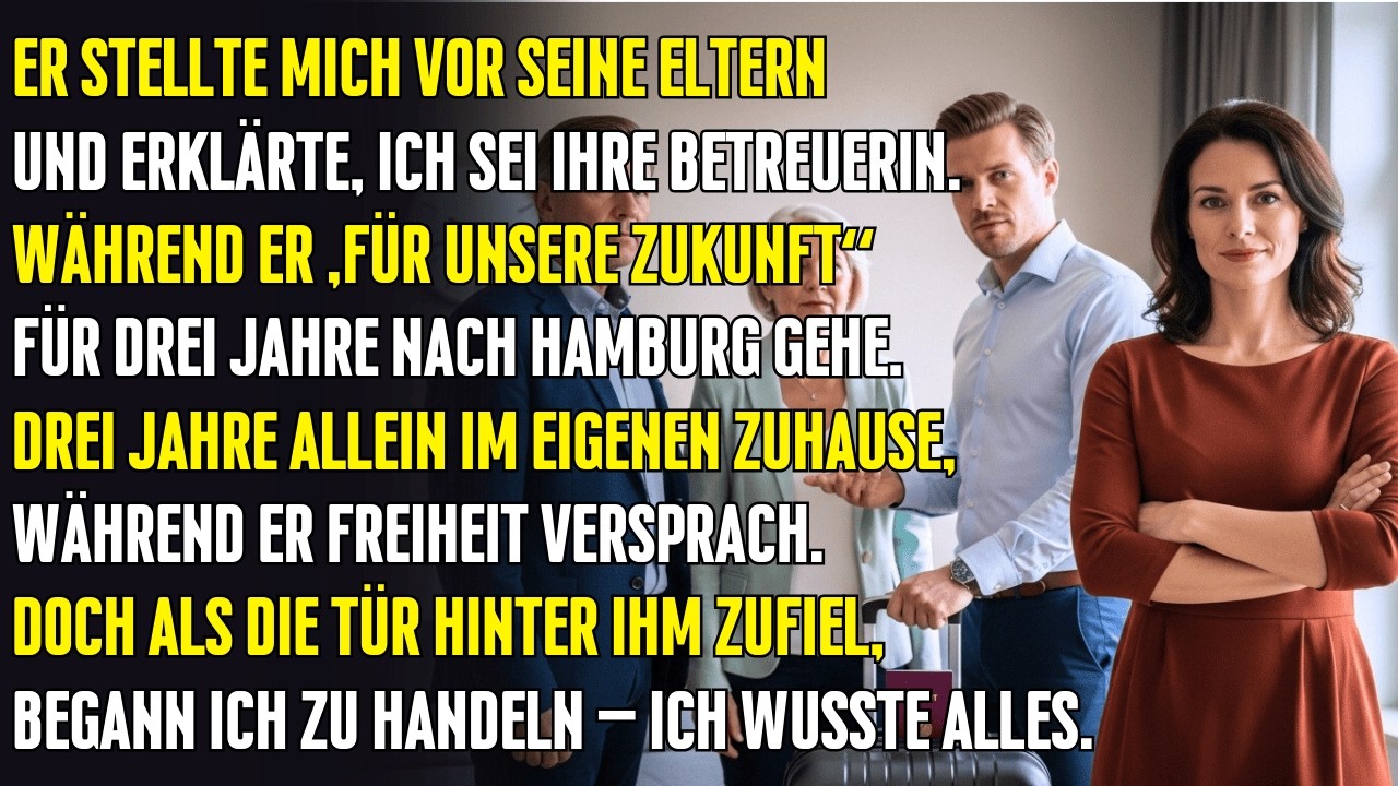 Mein Mann Holte Seine Eltern Zu Uns – 3 Jahre Hamburg… Doch Es War Eine Lüge