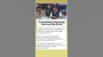 Fakta Pembobolan Rekening Dormant Rp 204 M, 2 dari 9 Tersangka Ternyata Dalang Pembunuh Kacab Bank