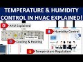 Temperature & Humidity Control in HVAC Systems🌡️💧#hvac #hvacbasics #hvaccontrols #hvactechnology