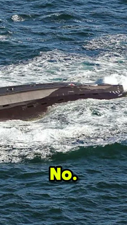 Submarines that hide in the deep where no radar #shorts