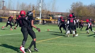 Super Bowl Riot Squad Vs. Brooklyn Tomahawks 14U (25-0) Youth Football Big Apple