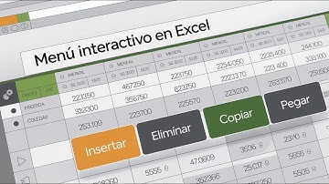 [Paso a Paso] Cómo Crear un Menú Interactivo en Excel✅