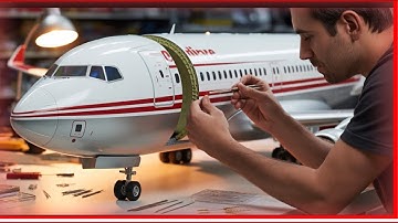 Man Builds a Giant RC HONDA JET AH-420 full composite | Start to Finish Project by @RamyRC