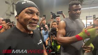 Mike Tyson: Francis Ngannou "GREATEST FIGHTER IN THE WORLD" ahead of Tyson Fury match