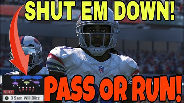 LIGHTS OUT! SHUT DOWN Base Defense RUN or PASS, That STOPS EVERY OFFENSE in Madden 20! Tips