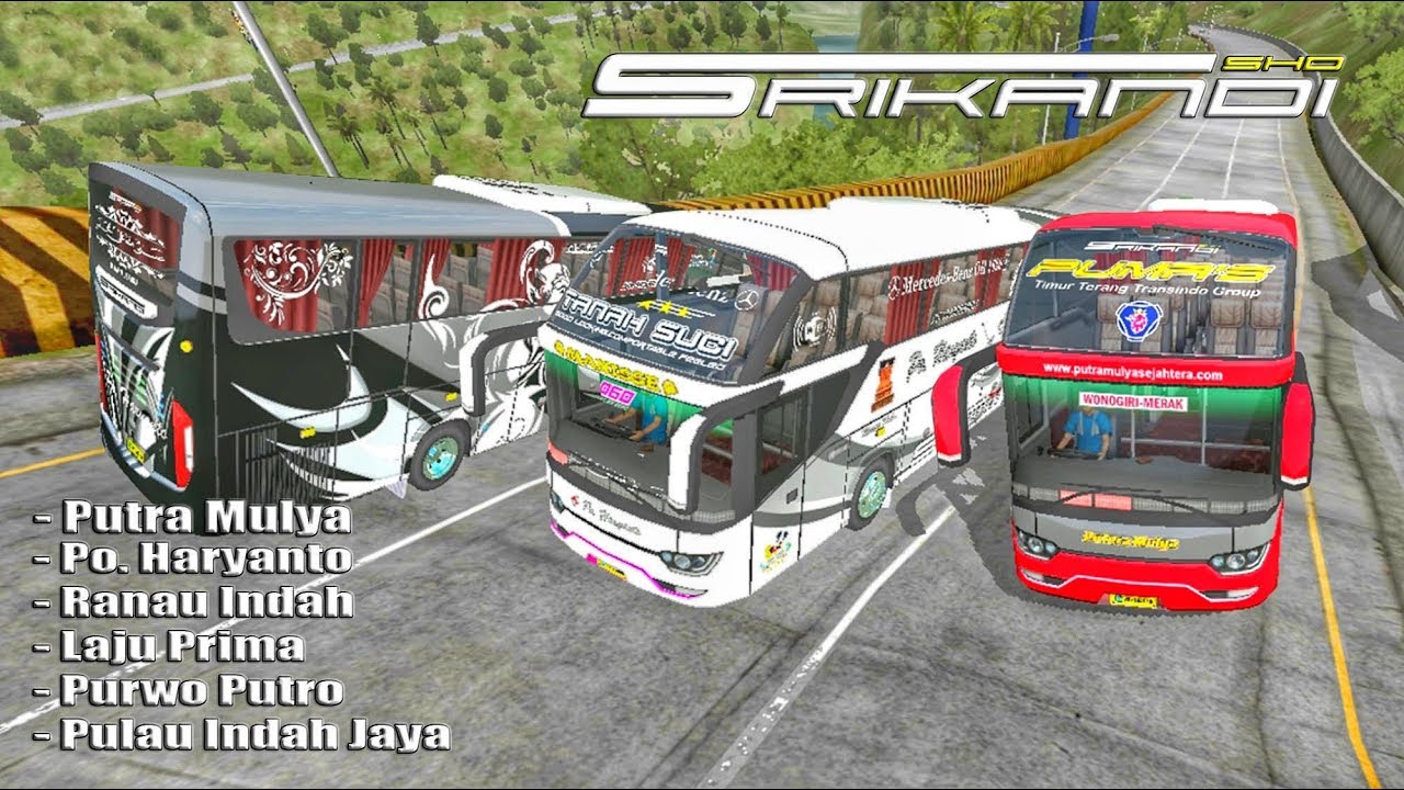 Livery Bussid Srikandi Shd Laju Prima : 50 Livery Bus Srikandi Shd Original Bussid V3 5 Paling ...