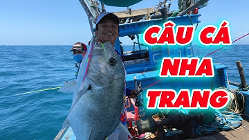 CÂU CÁ BIỂN TẠI NHA TRANG | LẦN ĐẦU TIÊN CÂU ĐƯỢC CÁ TO Ở BIỂN