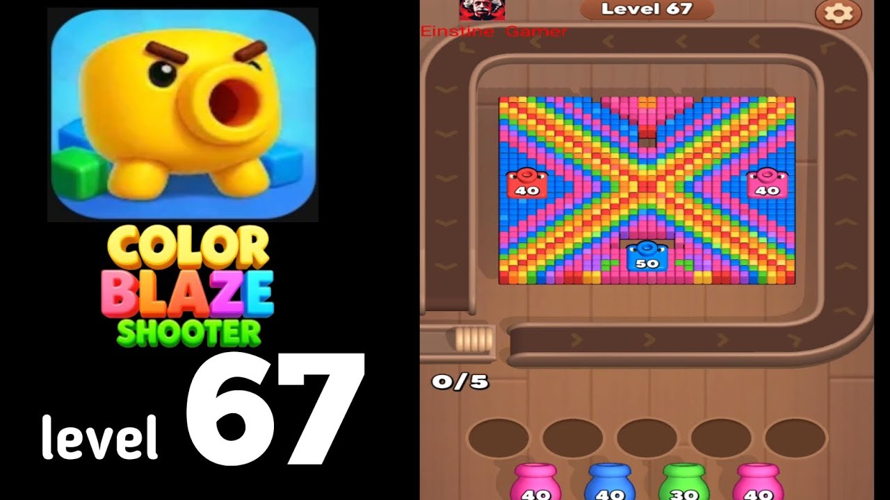 Color Blaze Shooter level 67 Guide Walkthrough Solution - YouTube