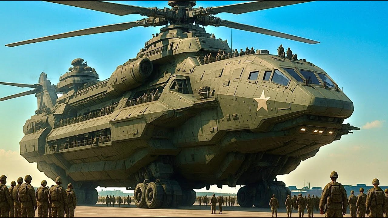7 COLOSSAL MILITARY MACHINES THAT COULD CHANGE THE FACE OF WAR - YouTube