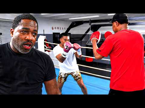 DeenTheGreat & Adrien Broner Train With AB Old Coach 🥊🔥!