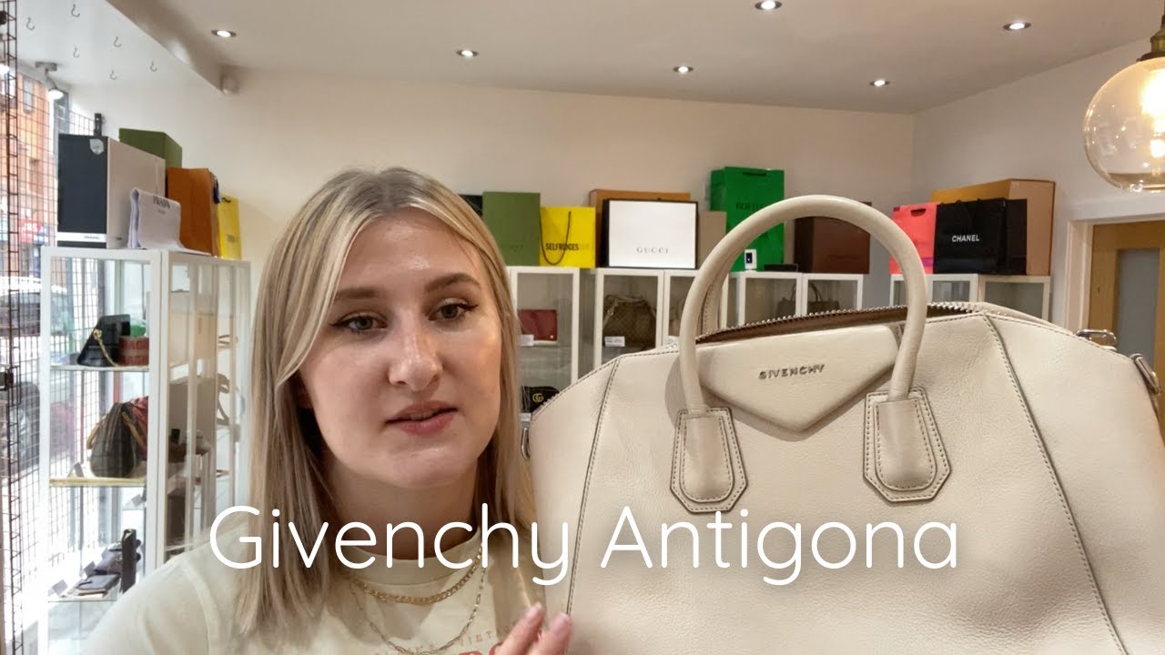 Givenchy // Heather Grey Small Antigona Bag – VSP Consignment