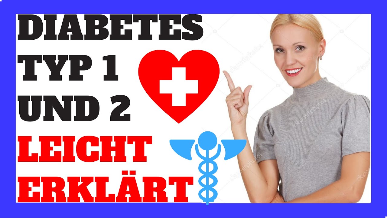 DIABETES Typ 1 Und 2 Leicht ErkläRt | Hypoglykämie Symptome - YouTube