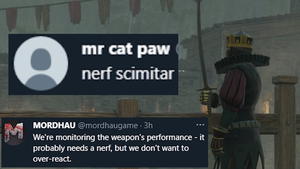 Is the scimitar broken?