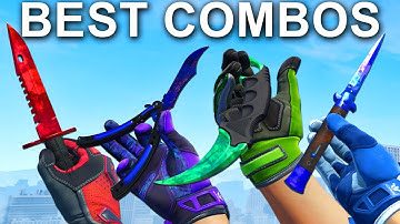 Best CS2 Glove Knife Combos!