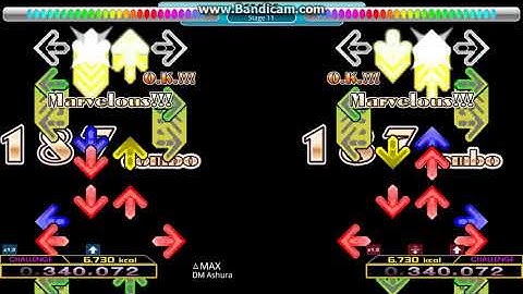 【DDR】delta MAX [Single Challenge] 正規＋Mirror