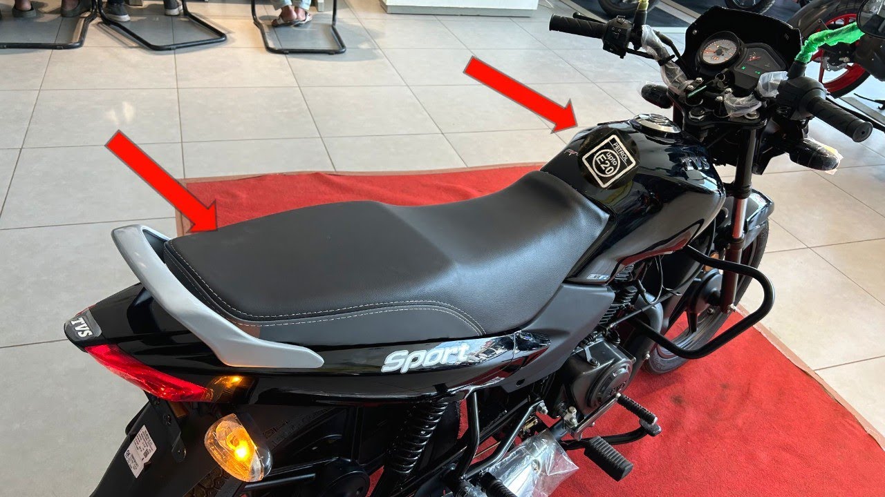 Ye Hai All New 2023 TVS Sport OBD All Black 2 Details Review On Road price New Update Features