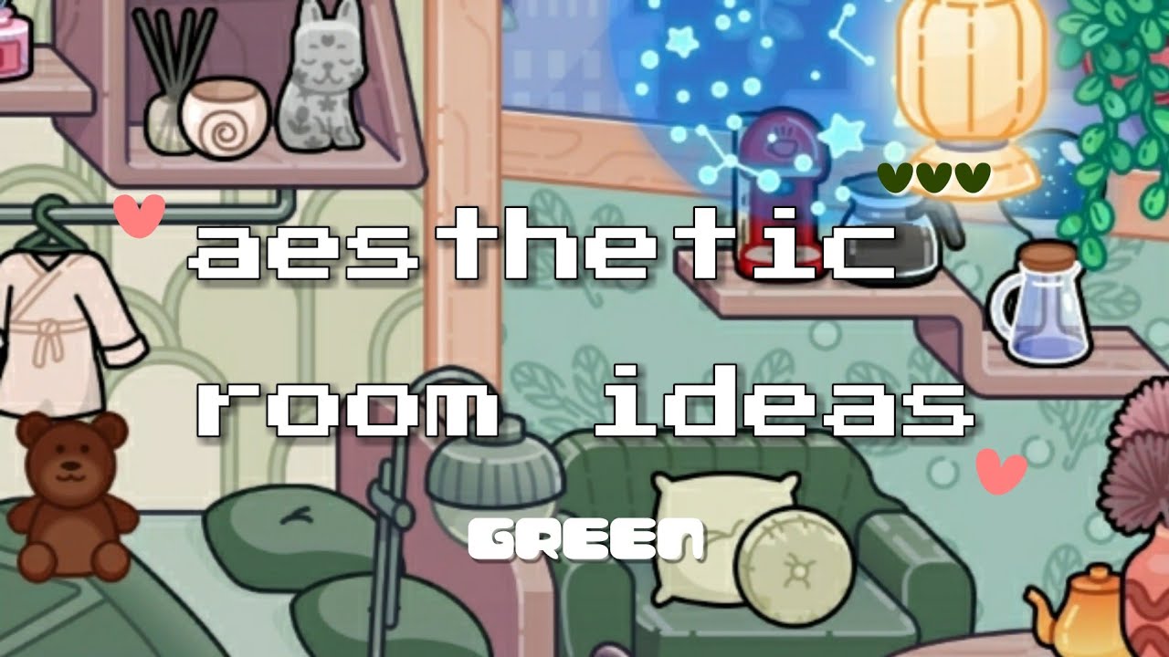 🍵 : aesthetic room ideas ♡⁠˖⁠꒰⁠ green theme ⑅⁠꒱ — Avatar World. 🍀🐸 ...