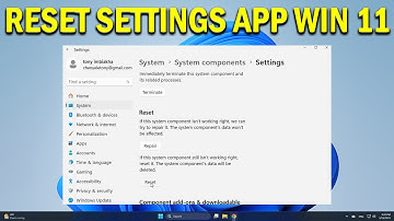 How To Reset the Settings App in Windows 11 - Quick Fix