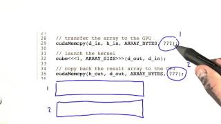 Copy to Host or Copy to Device - Intro to Parallel Programming