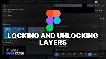 How to Lock and Unlock layers in Figma | [2024]