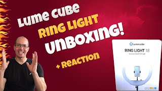 Lume Cube Ring Light - Unboxing and Quick Reaction