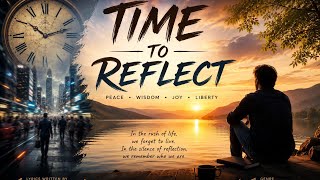 Time to Reflect | Official Lyric Video | Inspirational Soft Rock Ballad by Antony Suneel screenshot 1